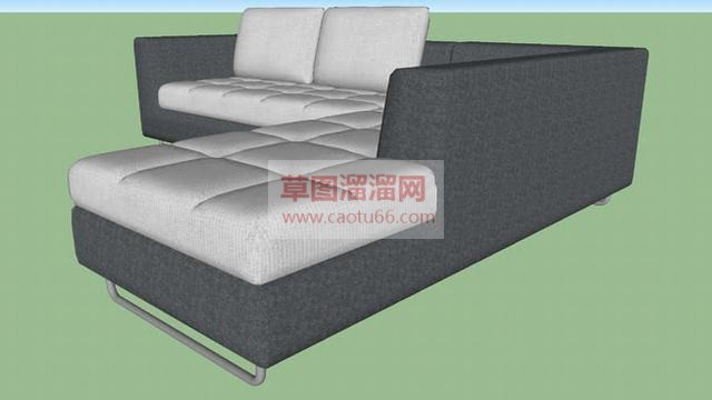 布艺沙发家具SU模型
