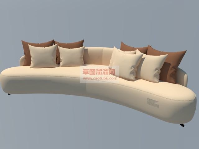 沙发家具沙发SU模型