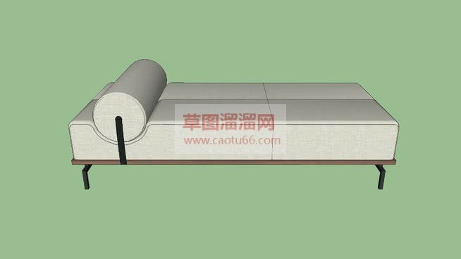 现代简易沙发SU模型