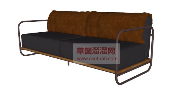 现代精美沙发SU模型