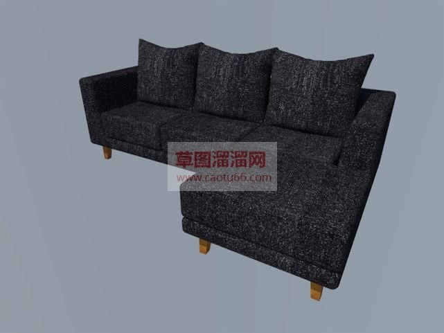 木制沙发家具SU模型