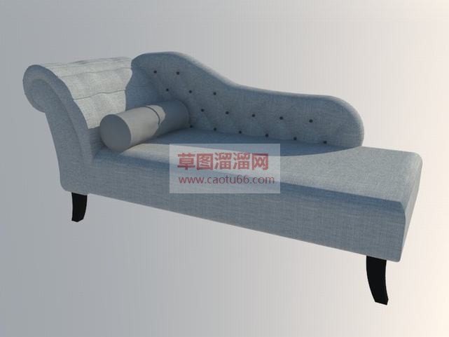 现代贵妃沙发SU模型