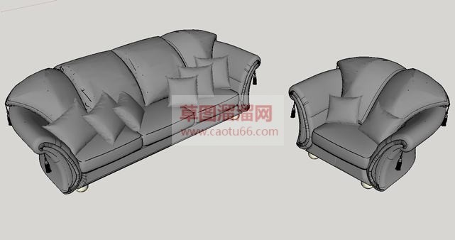 沙发家具SU模型