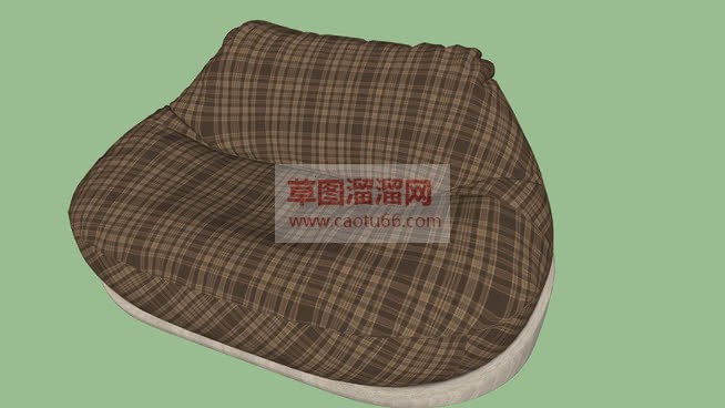 懒骨沙发家具SU模型