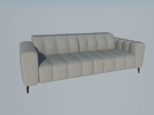 直沙发家具SU模型