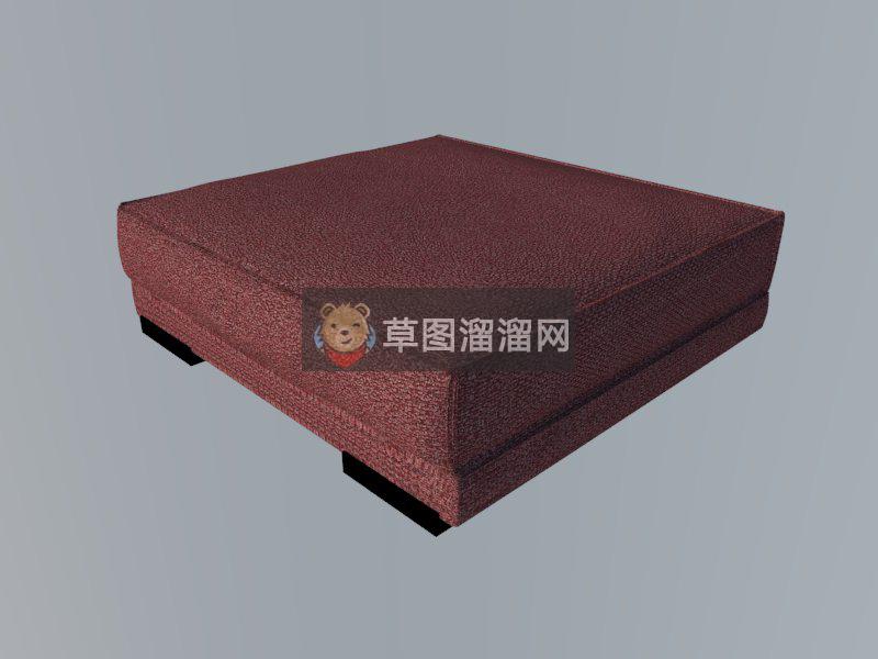 换鞋凳沙发凳SU模型