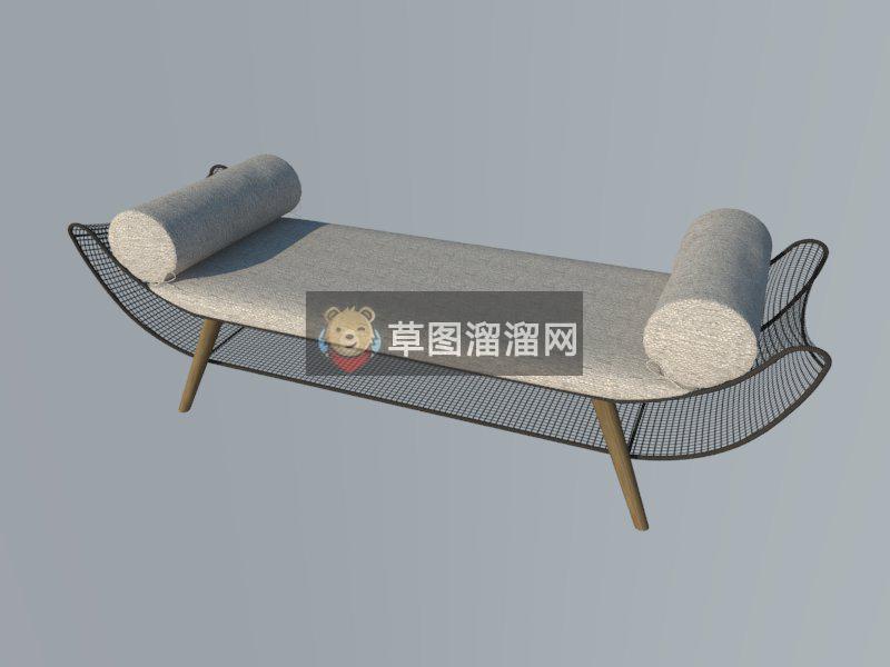 现代沙发家具SU模型