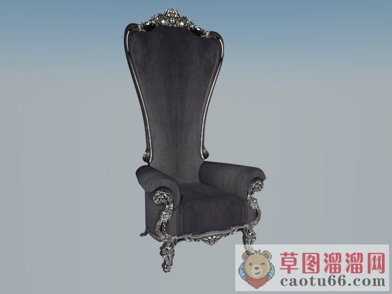 欧式高贵扶手SU模型