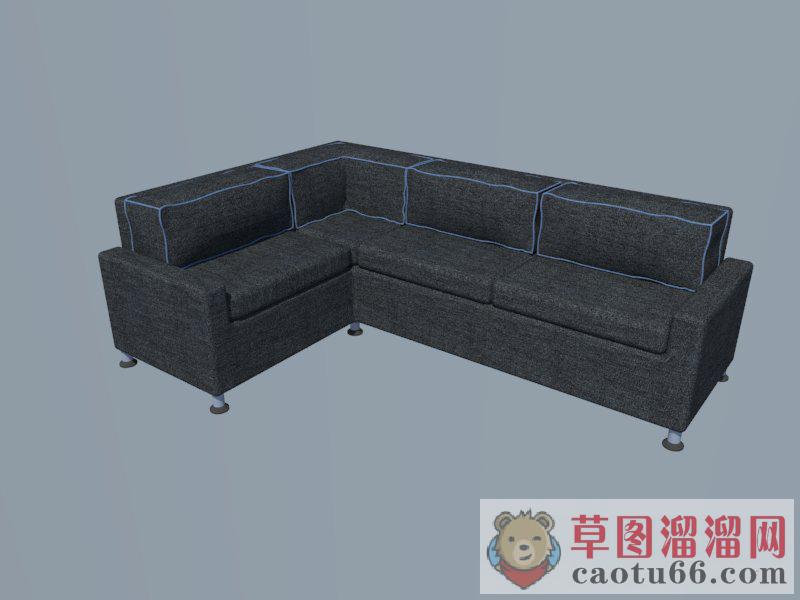 商务沙发家具SU模型