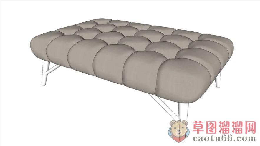 换鞋凳沙发SU模型