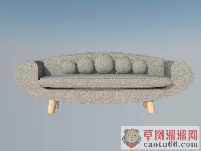 沙发SU模型