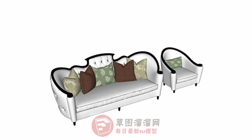 沙发家具SU模型