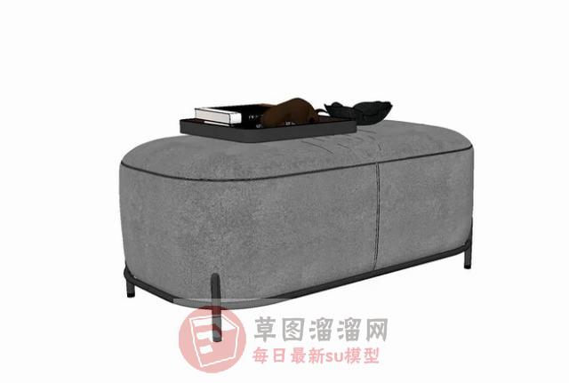 换鞋凳座椅沙发凳SU模型