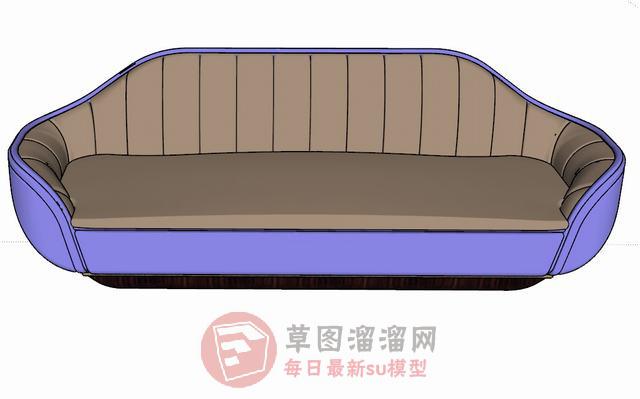 现代沙发家具SU模型