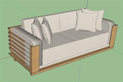 沙发家具SU模型