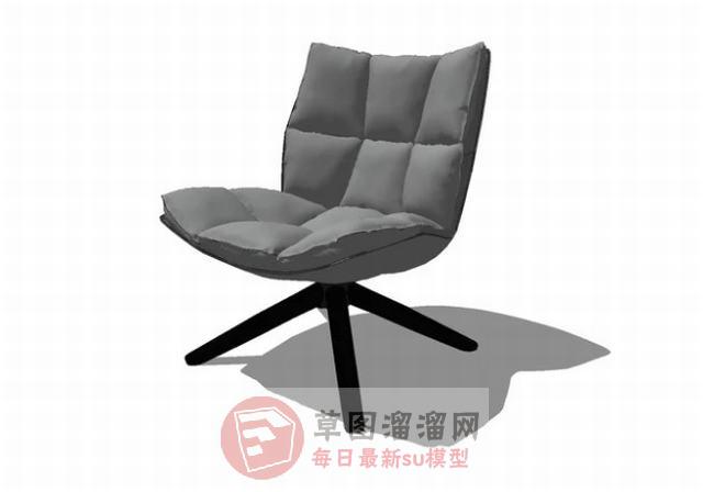 椅子座椅沙发椅SU模型