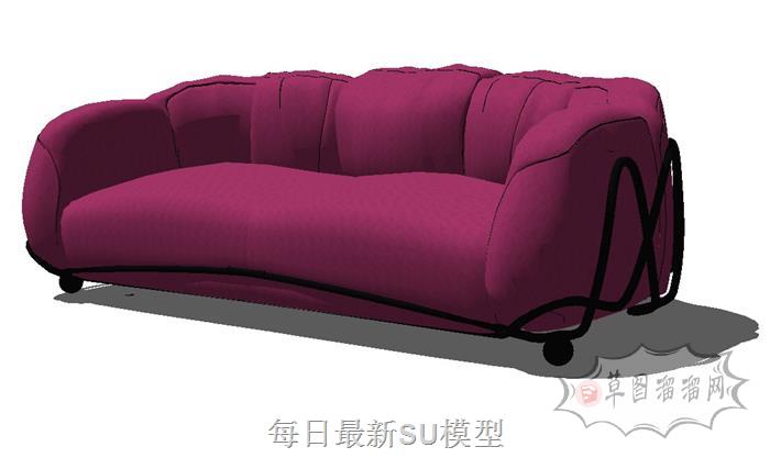 沙发SU模型