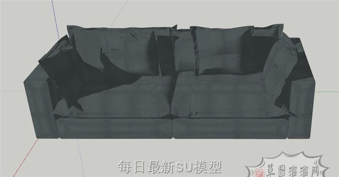 沙发SU模型