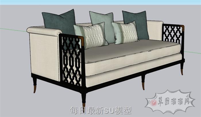 沙发SU模型
