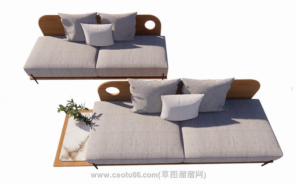 沙发SU模型