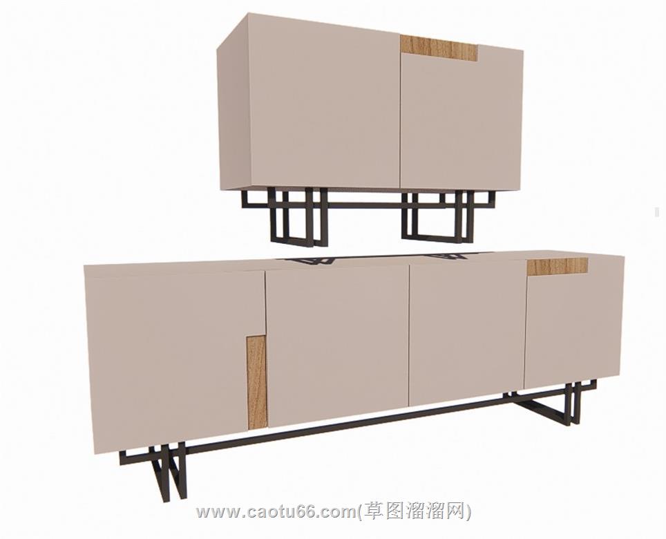 边柜SU模型