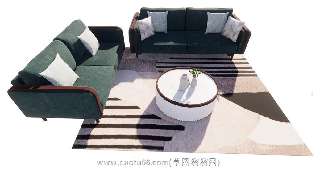 沙发SU模型