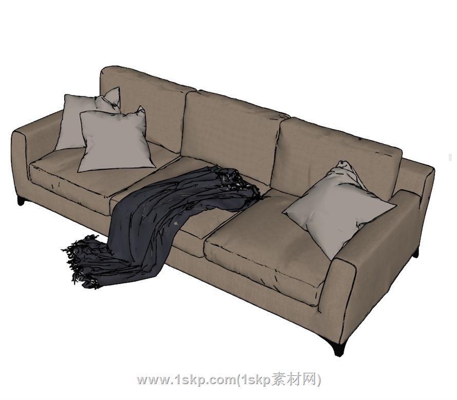 沙发SU模型