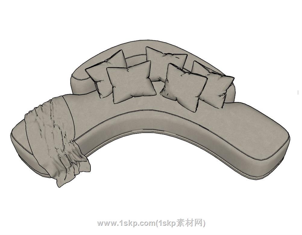 沙发SU模型