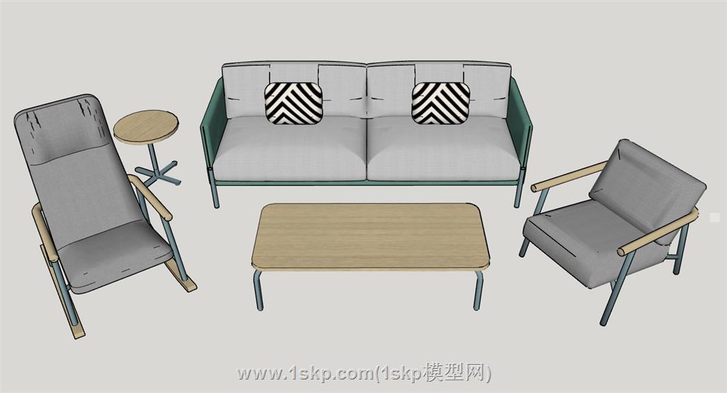 沙发SU模型
