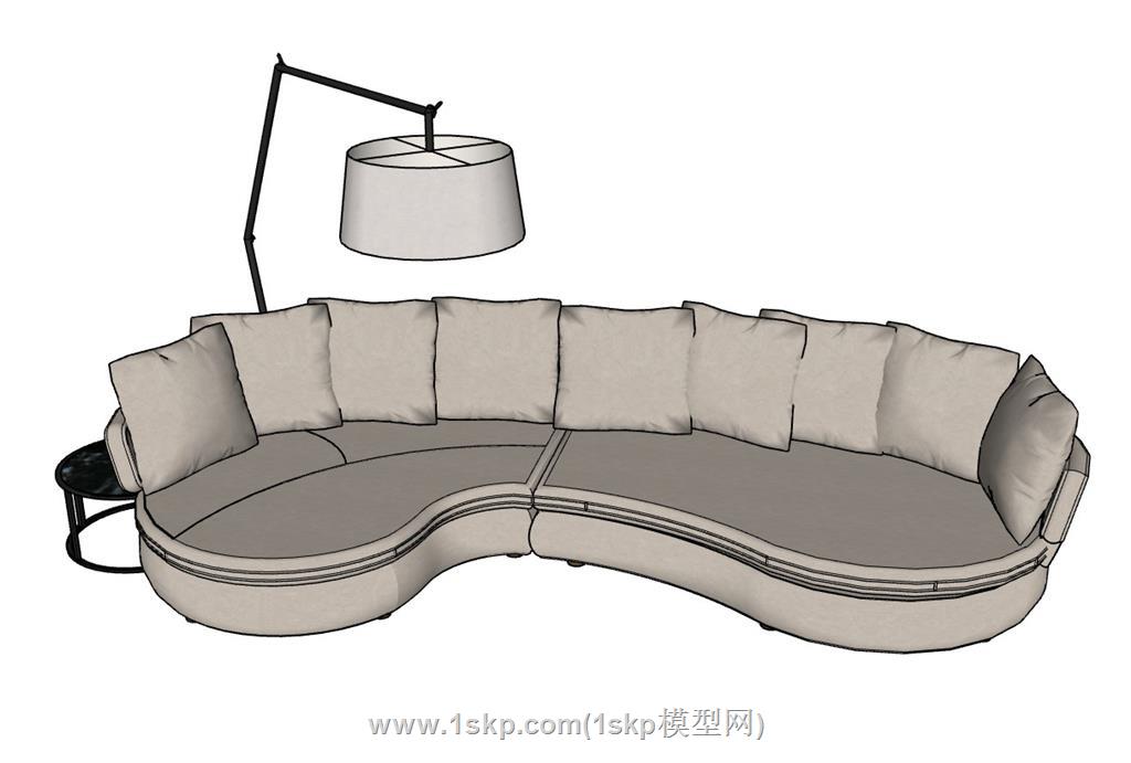 沙发SU模型