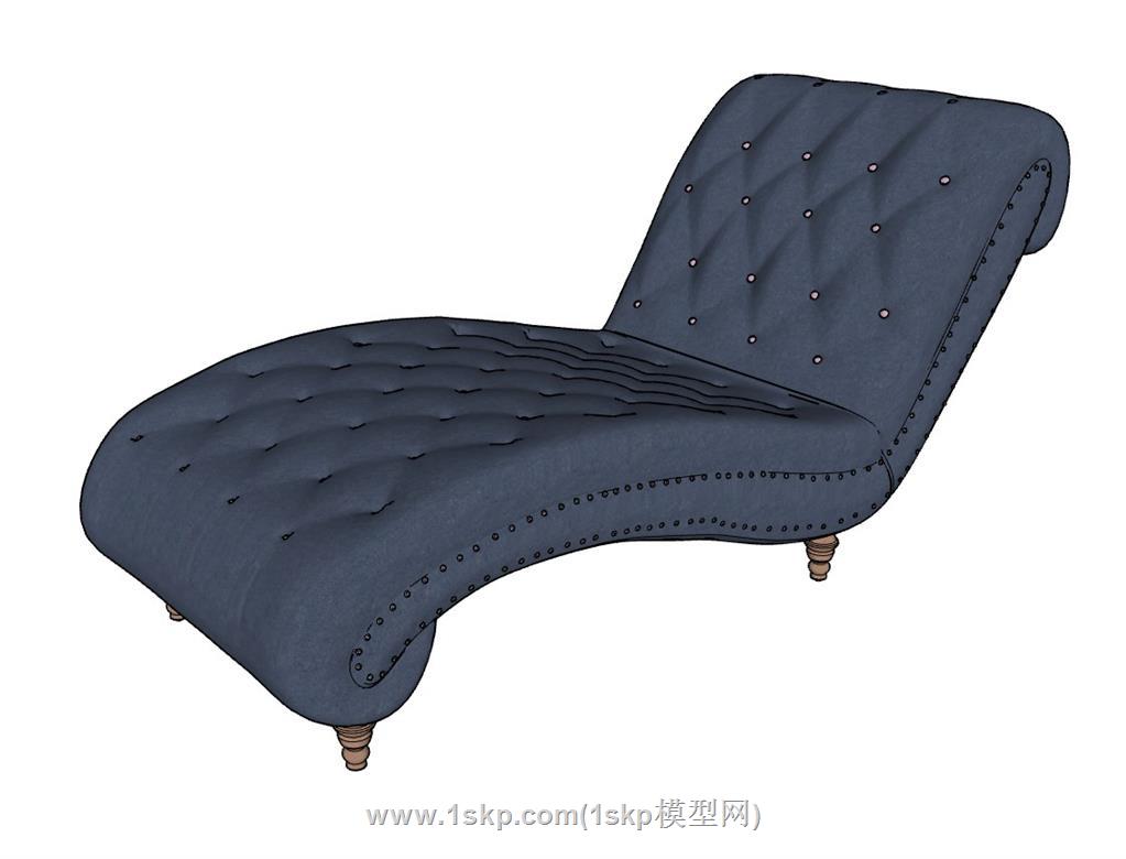 躺椅沙发SU模型