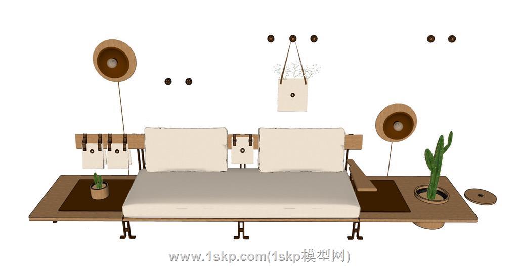沙发SU模型