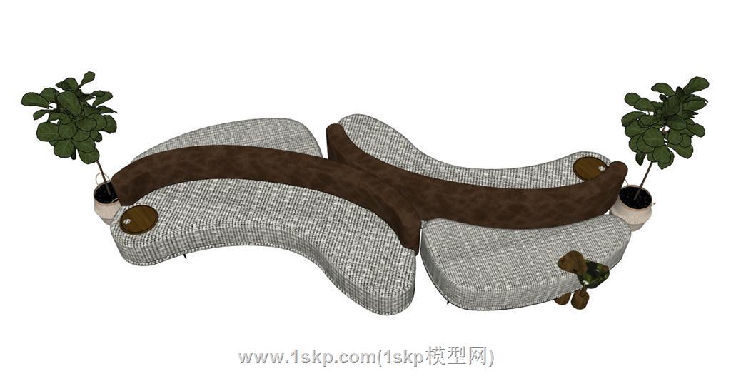 沙发SU模型
