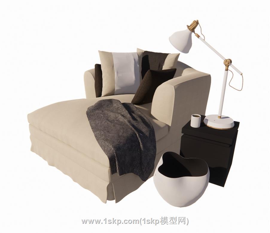 沙发SU模型