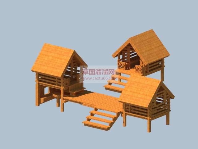 儿童游乐SU模型