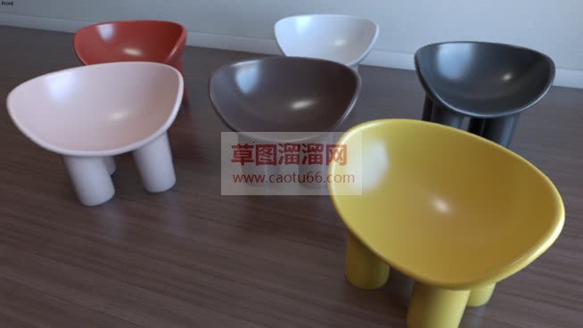 可爱的儿童坐SU模型