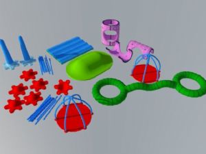 工具儿童游乐SU模型 免费sketchup模型下载