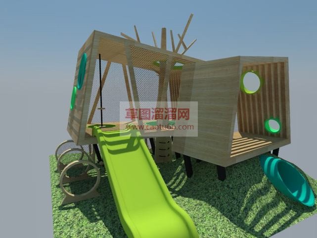 创意儿童游乐SU模型
