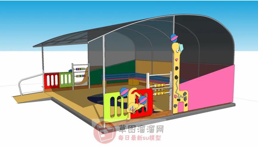 儿童游乐SU模型