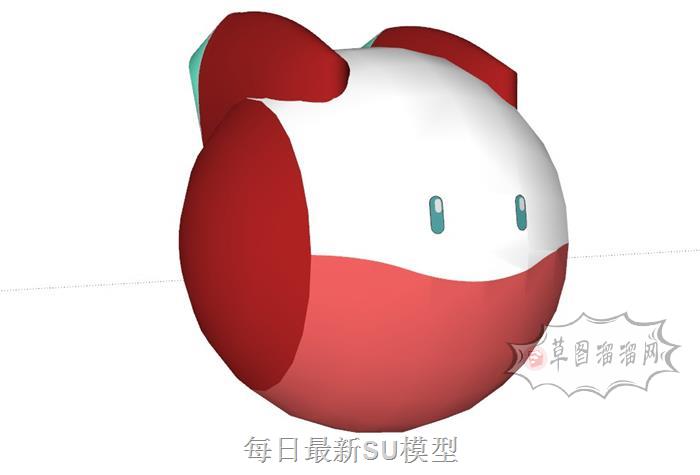 儿童玩具摆件SU模型