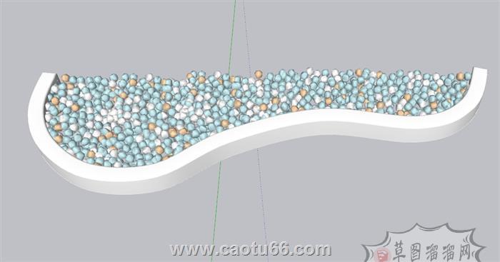 海洋球儿童玩具SU模型