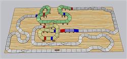 玩具赛道SU模型