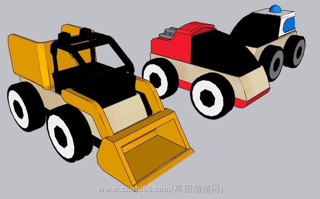 玩具SU模型