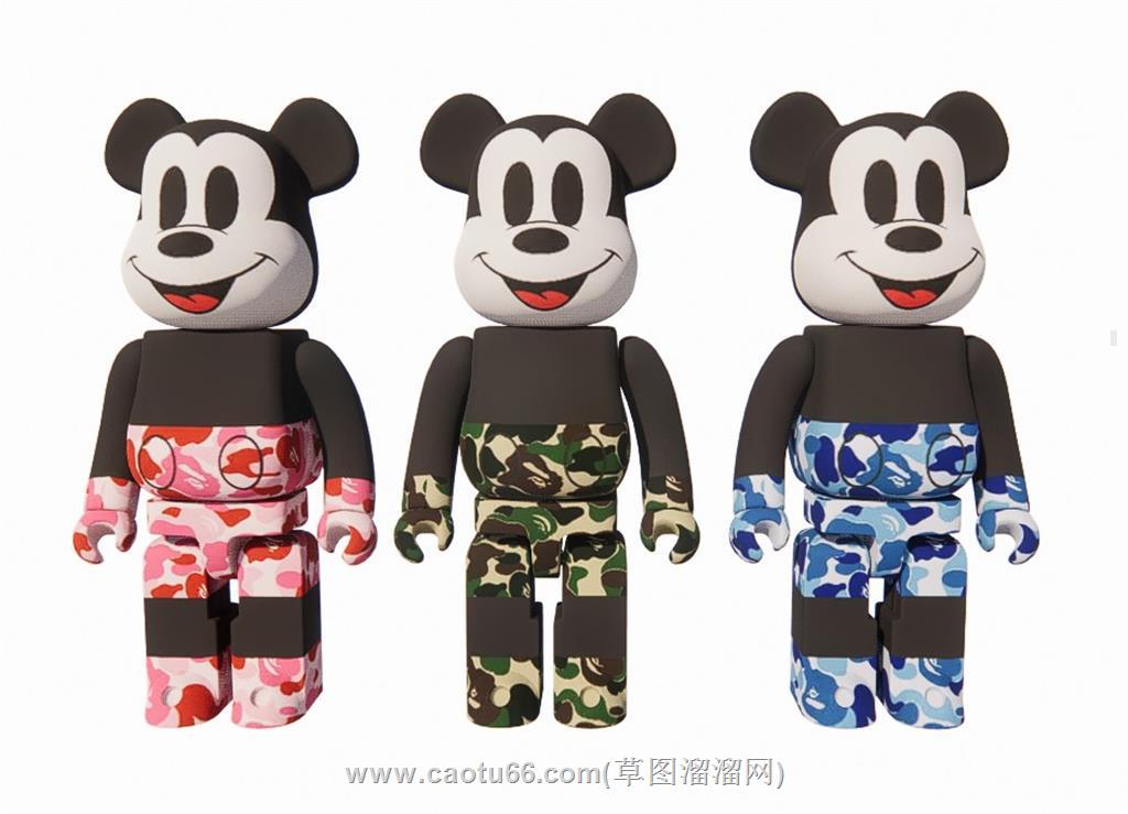 米老鼠乐高积木SU模型