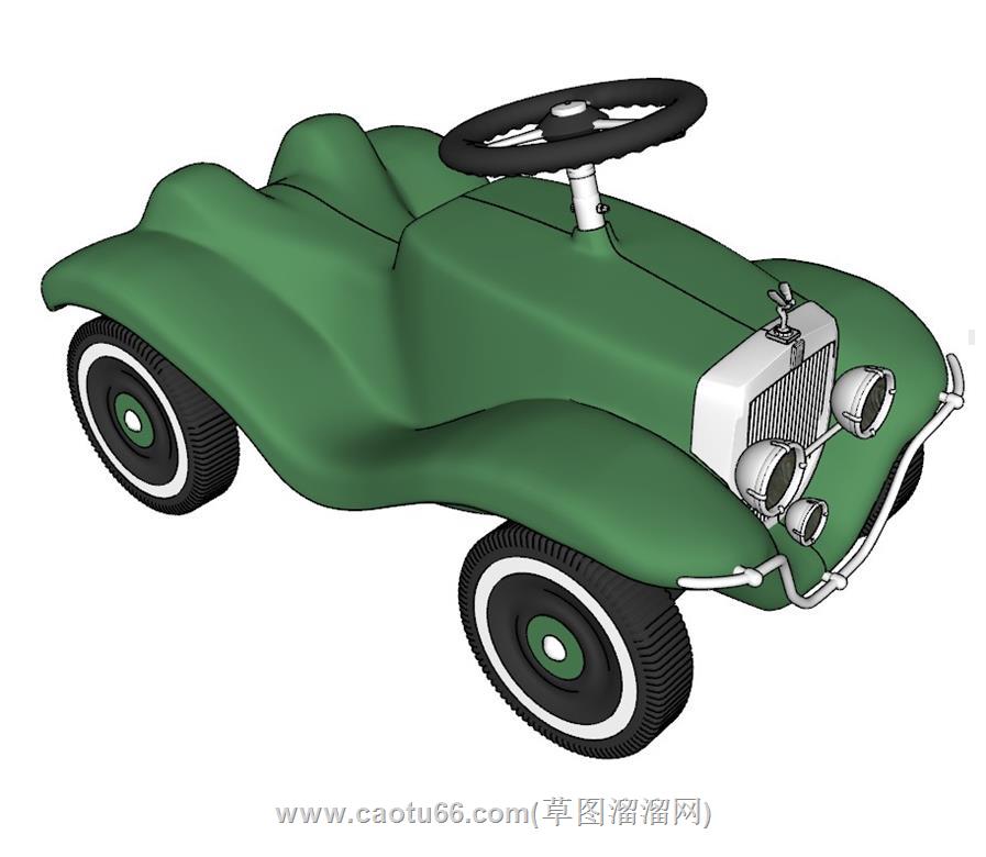 儿童玩具车SU模型