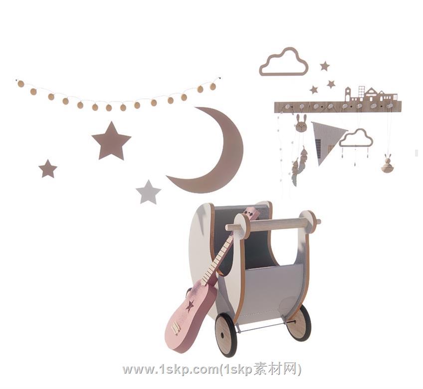 儿童装饰SU模型