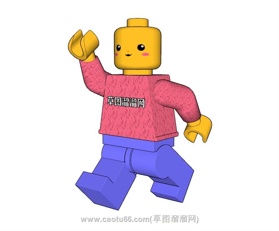 乐高玩具SU模型