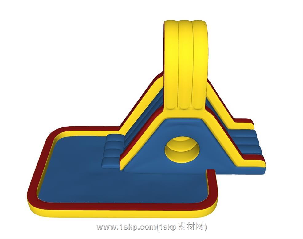 儿童充气堡SU模型
