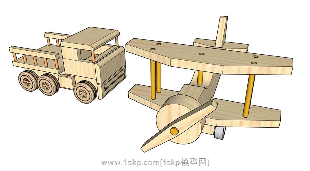 儿童玩具SU模型