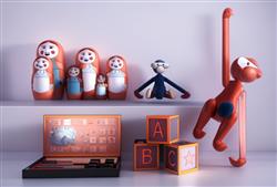 儿童玩具摆件 免费sketchup模型下载